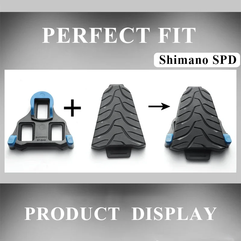 Bike Cleat Cover Bicycle Pedal Cleats Protector Fit SPD for LOOK KEO Road Bike Cycling Shoes Cleats Protection Pedal Cleat Cover