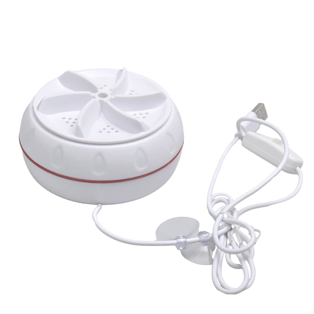 Mini Ultrasonic Washer for Baby Clothes Portable Turbo Washing Machine Hight Power Underwear Socks Business Travel USB Washer
