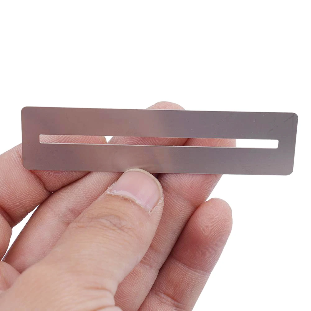 2 Pcs Guitar Fretboard Guard Fingerboard Protector Tool For Guitar Bass Luthier Tools Stainless Steel Bass Fingerboard Guard