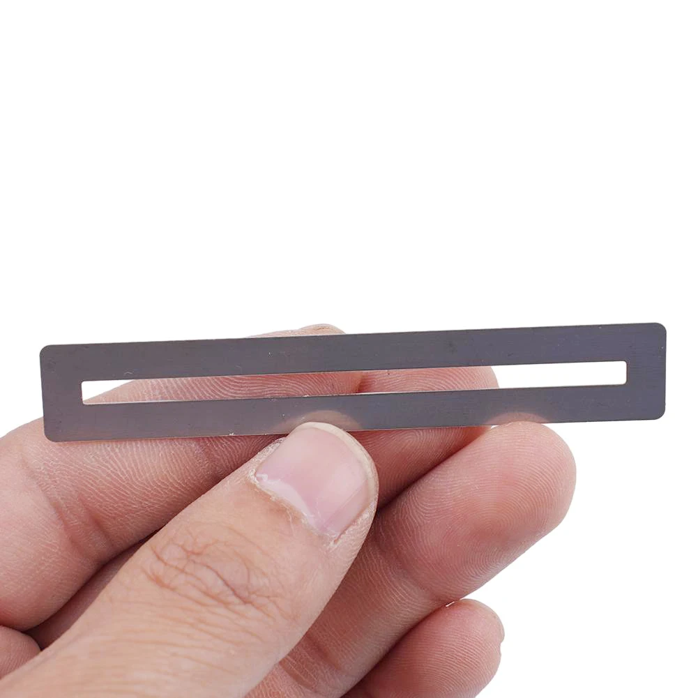 2 Pcs Guitar Fretboard Guard Fingerboard Protector Tool For Guitar Bass Luthier Tools Stainless Steel Bass Fingerboard Guard