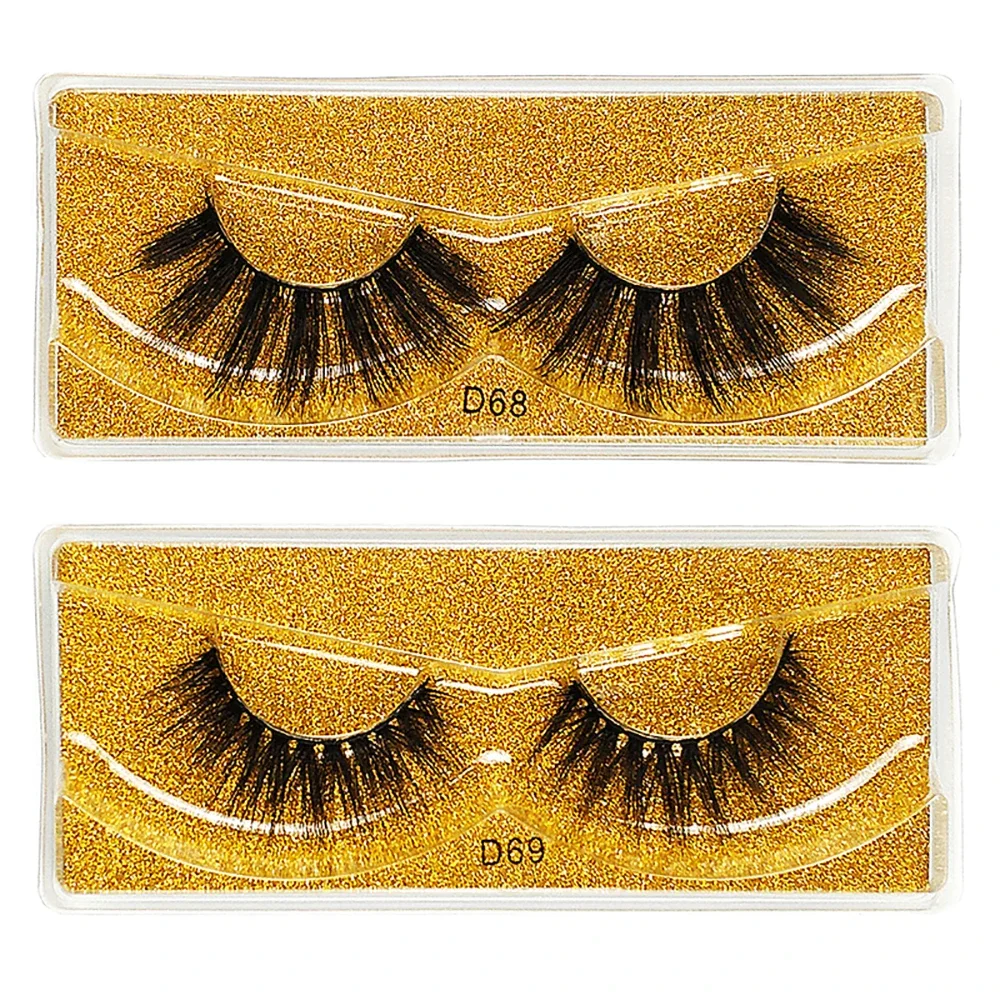 20 Pairs Lashes Bulk Wholesale Natural Fluffy Wispy False Eyelashes Pack Makeup Soft Thick Fake Eyelash 3d Mink Lashes Bulk
