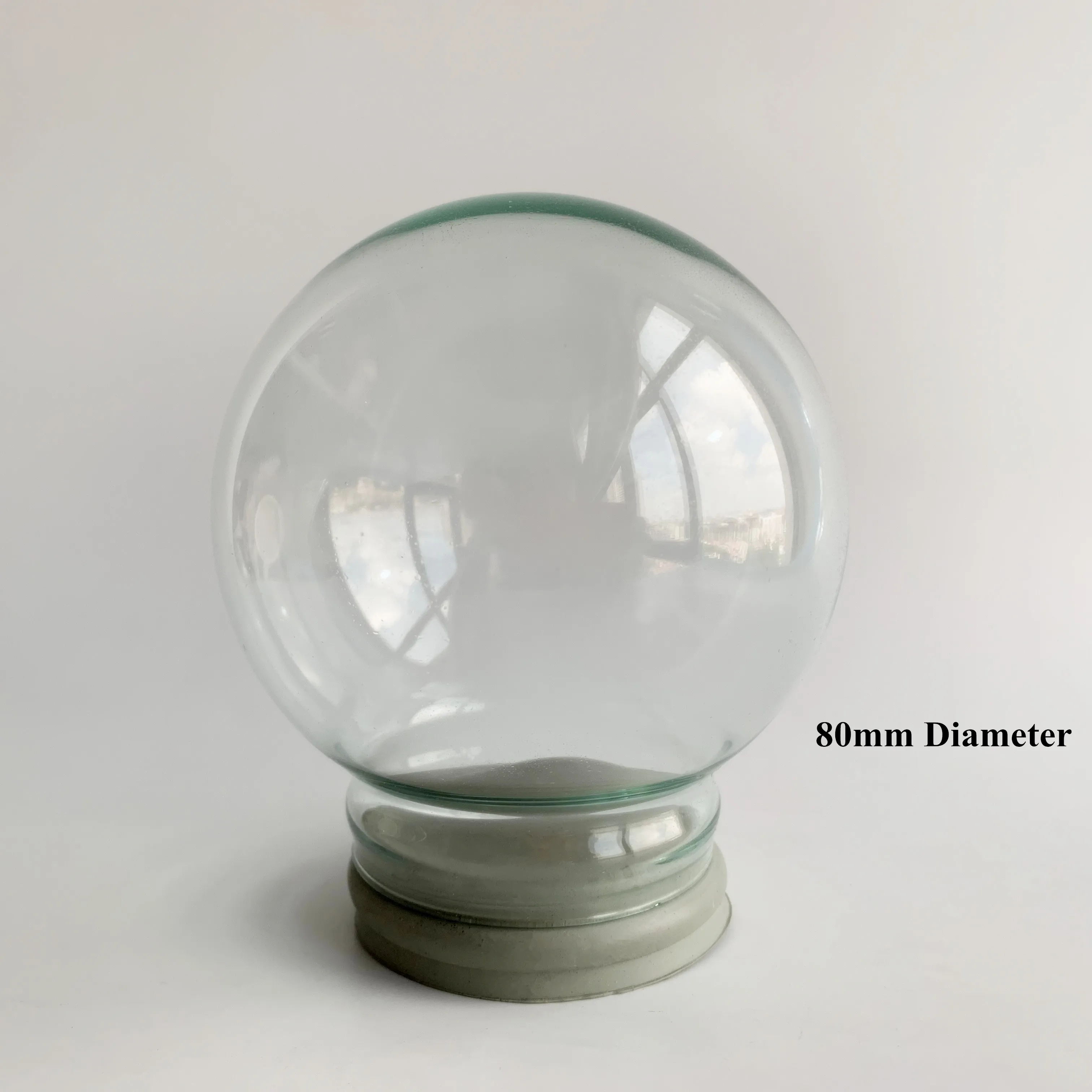 Promotional Gift 45/65/80/100/120MM Diameter DIY Empty Glass Snow Globe Wholesales