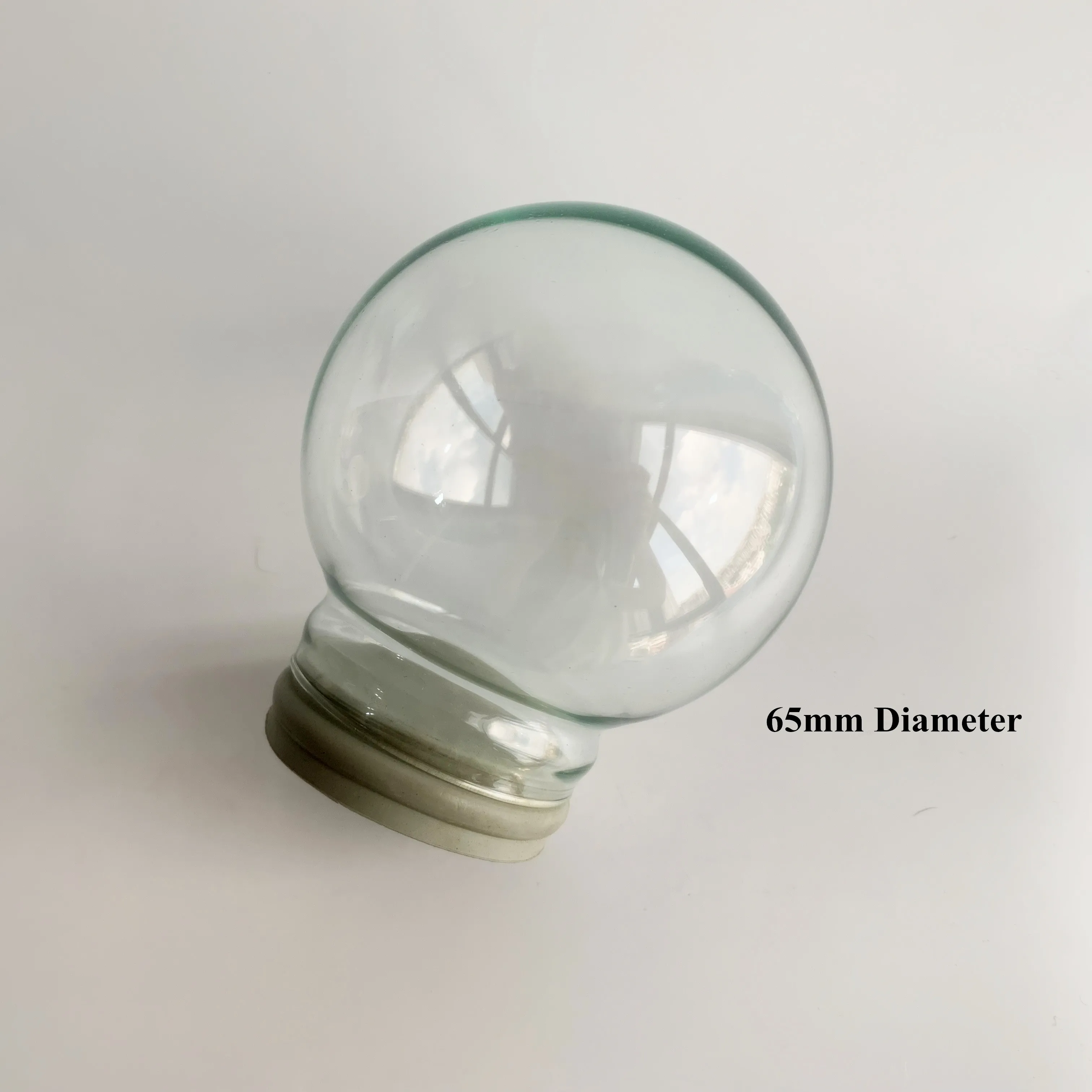 Promotional Gift 45/65/80/100/120MM Diameter DIY Empty Glass Snow Globe Wholesales