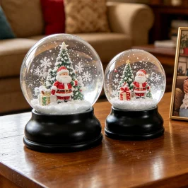 Promotional Gift 45/65/80/100/120MM Diameter DIY Empty Glass Snow Globe Wholesales