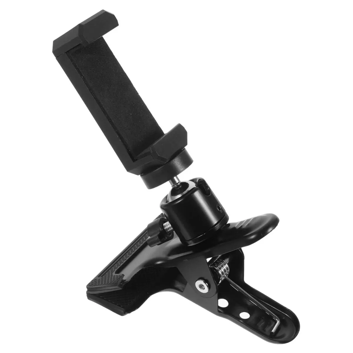 Miwayer Guitar Head Clip Mobile Phone Holder Live Broadcast Bracket Stand Tripod Clip Head For Mobile Phones, Action Cameras