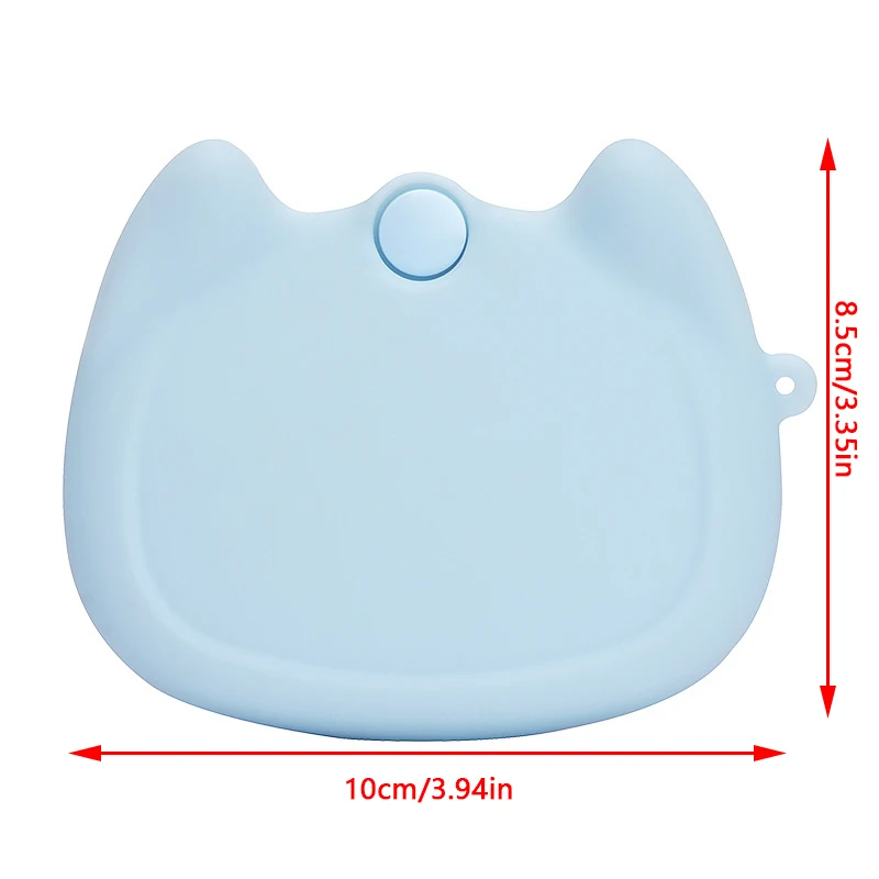 Silicone Denture Tray Box Dental Orthodontic Braces Retainer Case Vent Holes Dental Denture Box ​False Teeth Protective Case