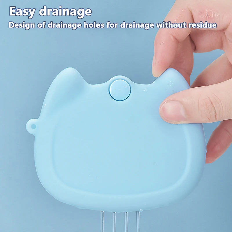 Silicone Denture Tray Box Dental Orthodontic Braces Retainer Case Vent Holes Dental Denture Box ​False Teeth Protective Case