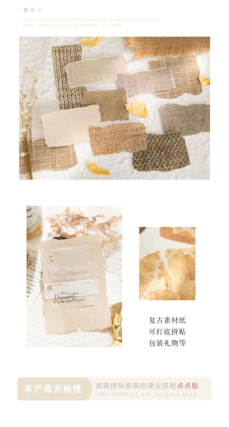 28pcs/pack Vintage Reliefs Texture Paper DIY Scrapbooking Collage Materials Decor Junk Journal Aesthetics stationery Paper