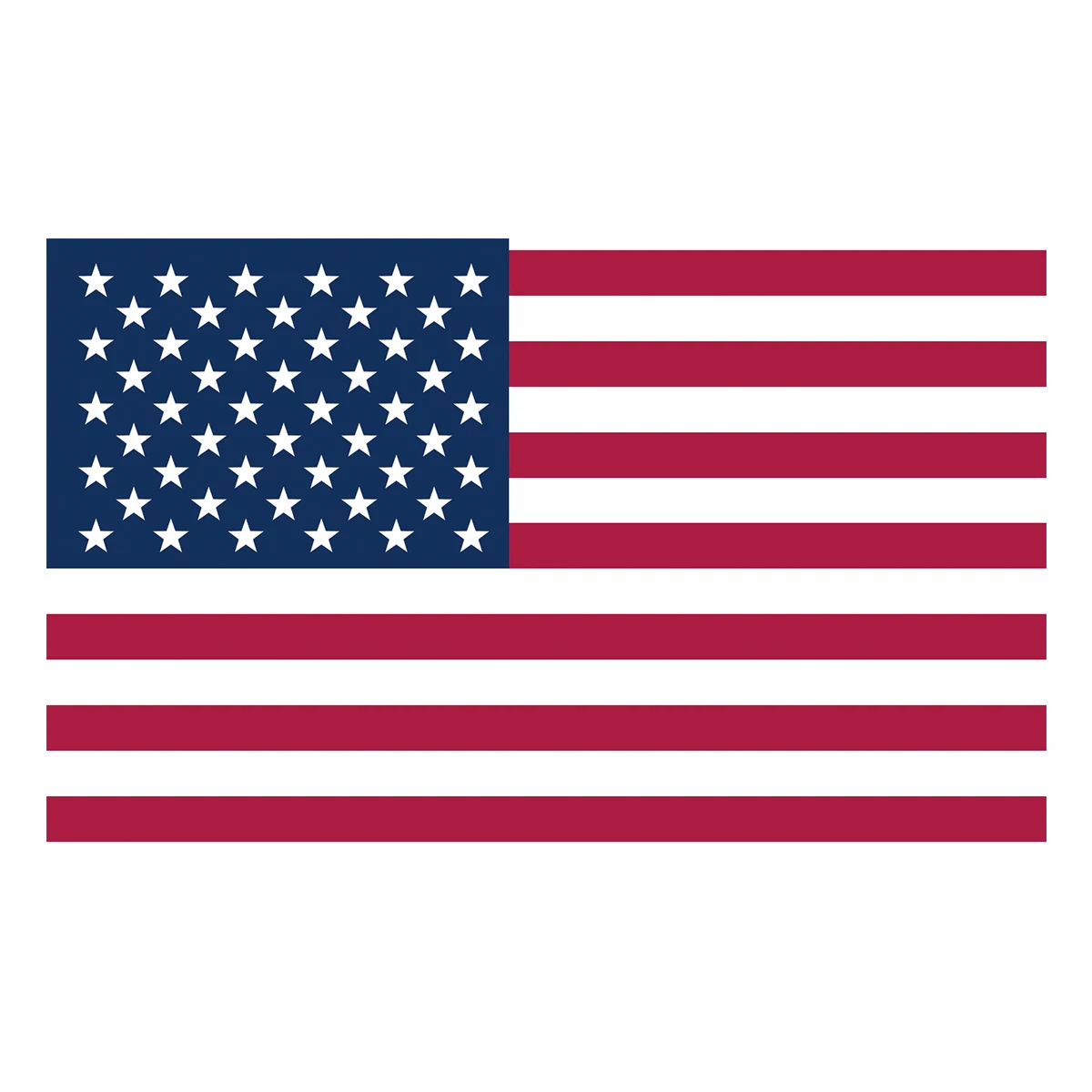 10Sheets/Pack American Flag Sticker,Patriotic Stars Reflective Stripe USA Flag Car Stickers,Suitable For Motorcycle Stickers