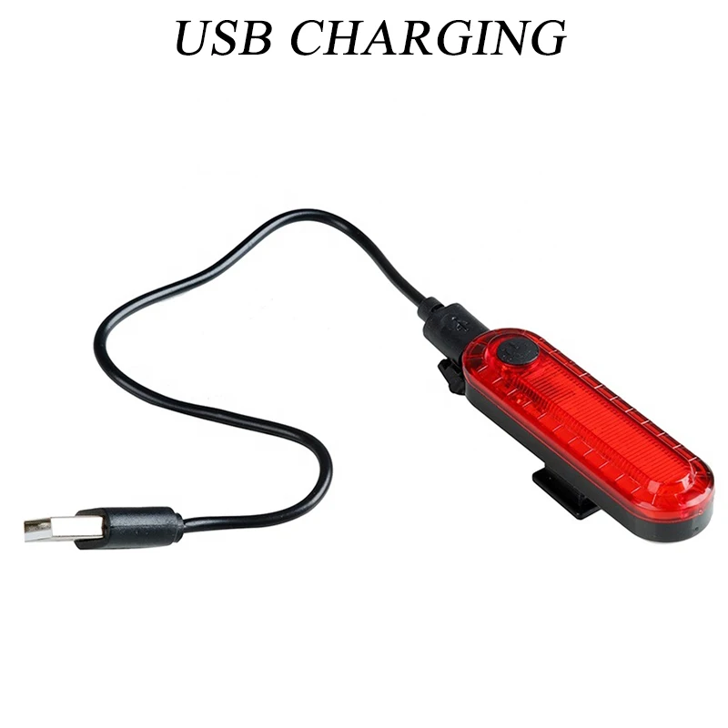 Rear Cycling Light Rechargeable Road Mountain Bike Taillight Waterproof LED Bicycle Tail Lamp Mini Lantern MTB Cycling Lighting
