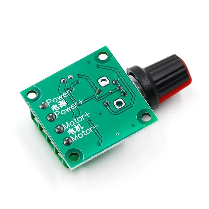 1pc DC Motor 1.8V 3V 5V 6V 12V PWM Adjustable Speed Controller Potentiometer Knob Switch Kit Control Governor