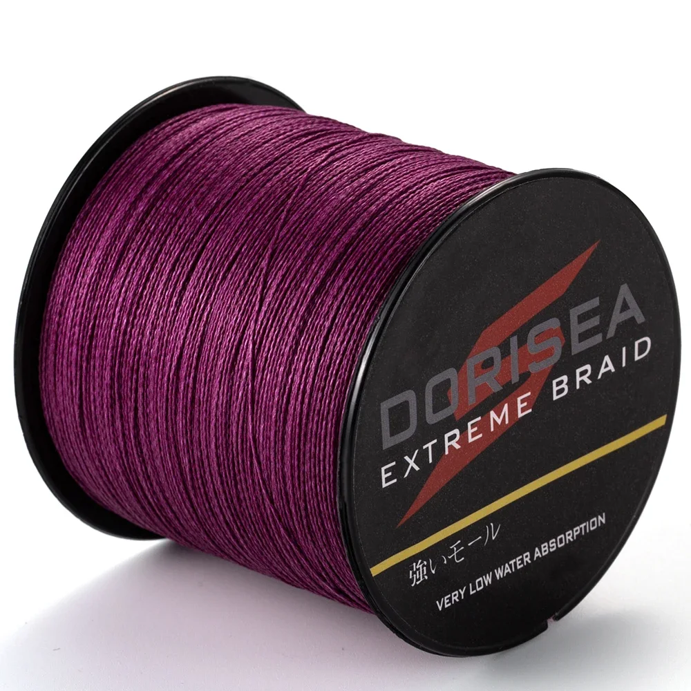 DORISEA X4 100M 6LB-100LB Extreme Braided PE Multifilament Fishing Line Wire Pesca Tackle