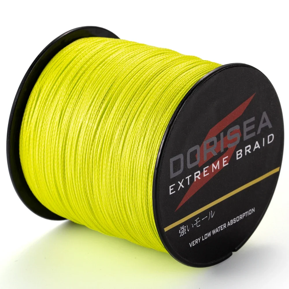DORISEA X4 100M 6LB-100LB Extreme Braided PE Multifilament Fishing Line Wire Pesca Tackle