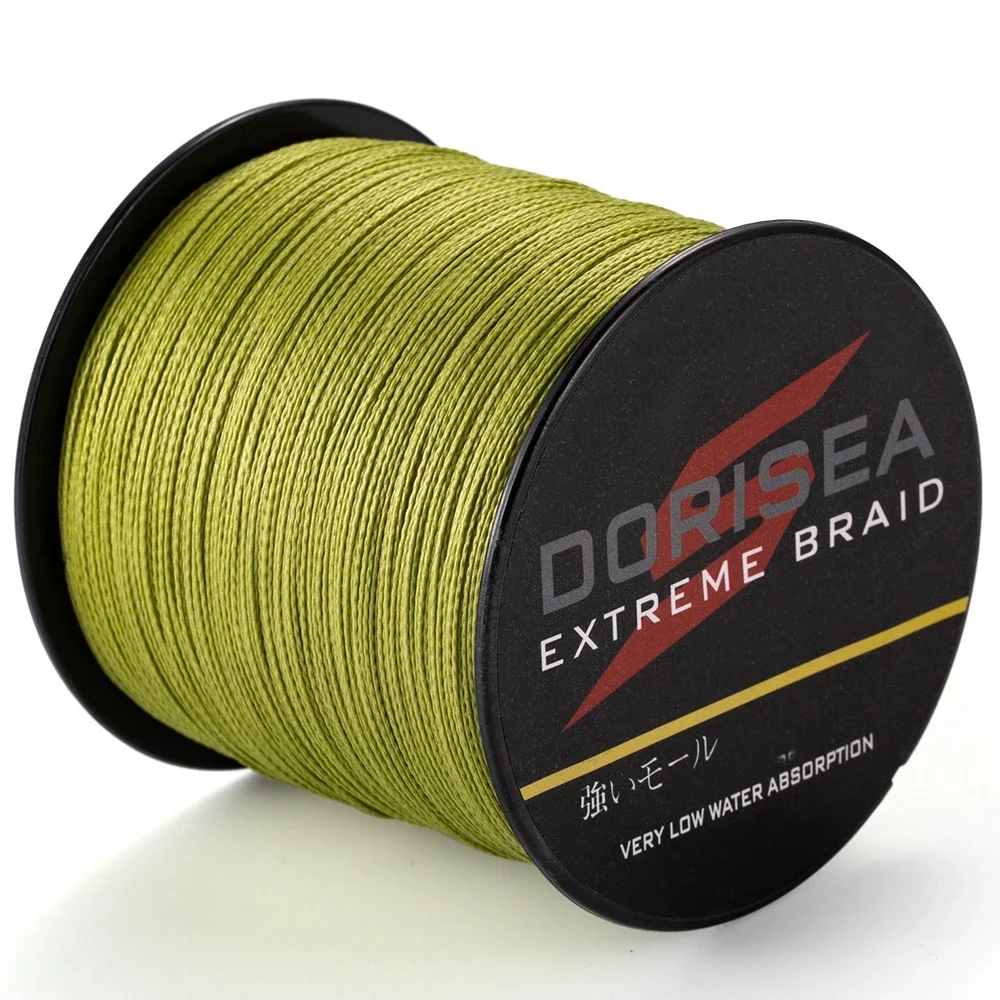 DORISEA X4 100M 6LB-100LB Extreme Braided PE Multifilament Fishing Line Wire Pesca Tackle