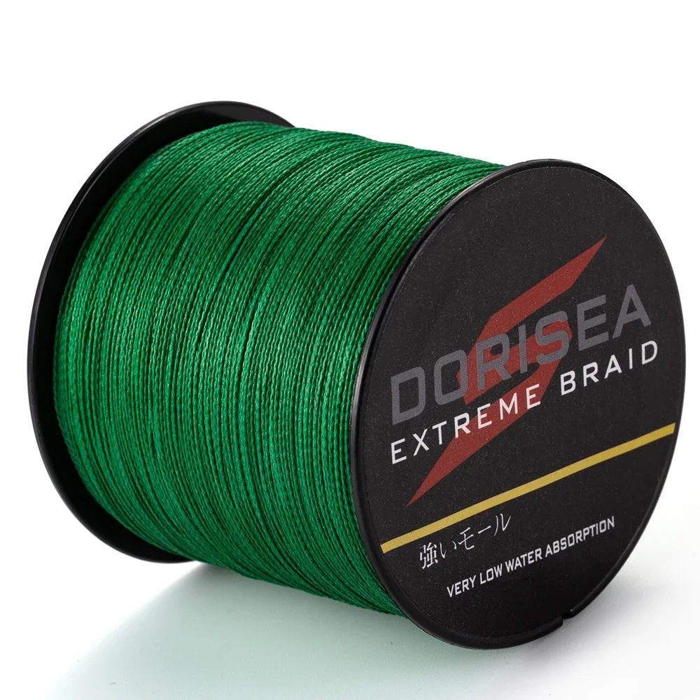 DORISEA X4 100M 6LB-100LB Extreme Braided PE Multifilament Fishing Line Wire Pesca Tackle