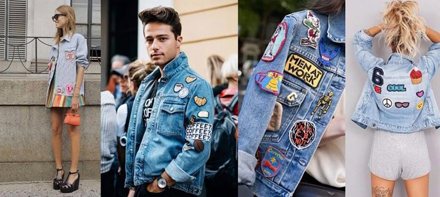 Big Sequin Applique Patches Transfer for clothing Backpacks Jackets Iron-on Stitch Sewing Applications Adhesive Thermoadhesive
