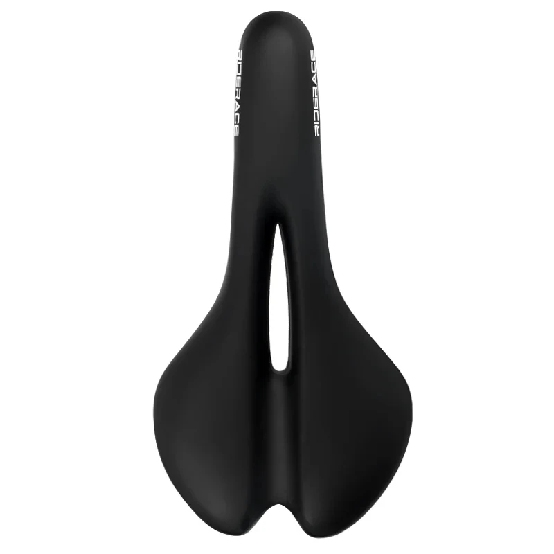 RIDERACE Bicycle Saddle Hollow Cycling Seat For Men Women Soft PU Leather Comfortable Shock Absorbing MTB Road Bike Cushion