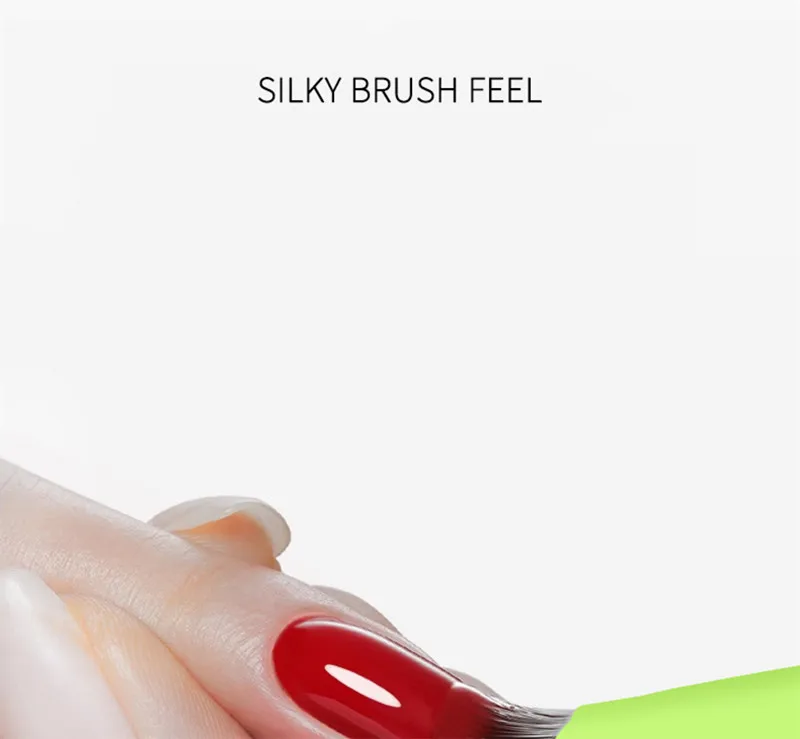 Green Nail Brush Gel Brush For Manicure Acrylic UV Gel Extension Pen Nail Polish Painting Drawing Brush