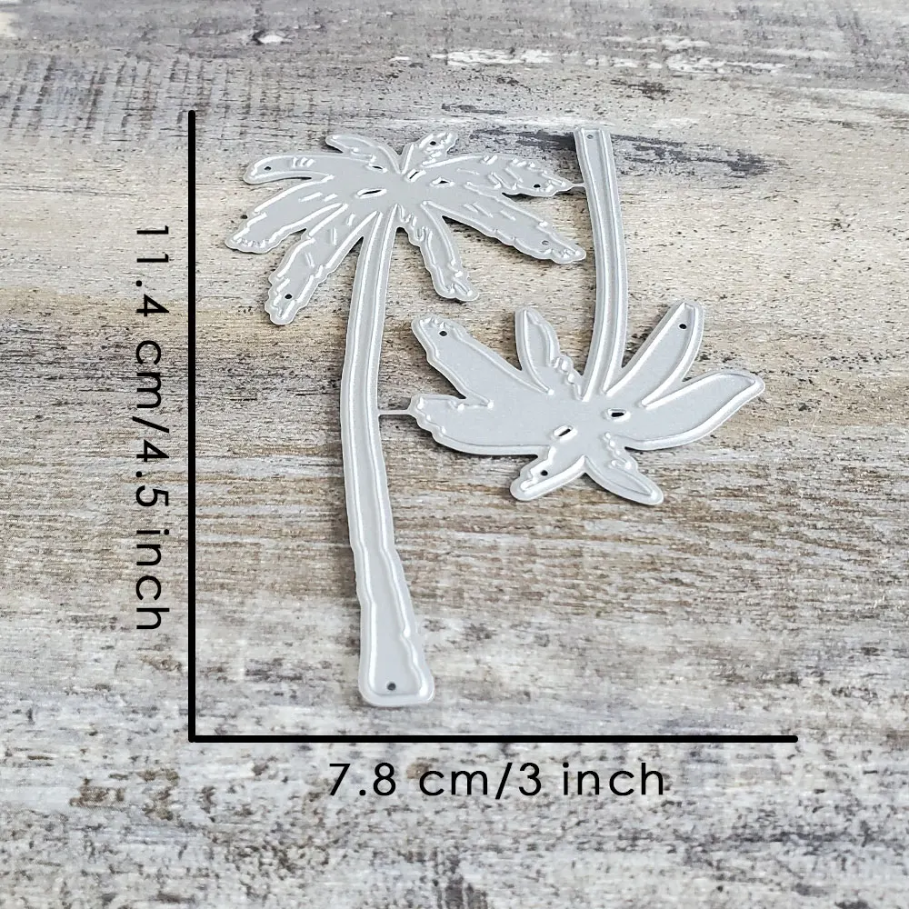 Catlove Summer Back silhouette Metal Cutting Dies Scrapbooking Mold Stencil Die Cuts Card Making DIY Craft Embossing New Dies