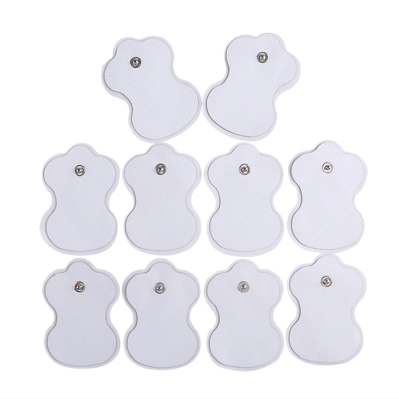10/20pcs Electrode Pads Conductive Gel Pad Body Acupuncture for TENS Massager Unit Body Replacement Patch Massage Accessories