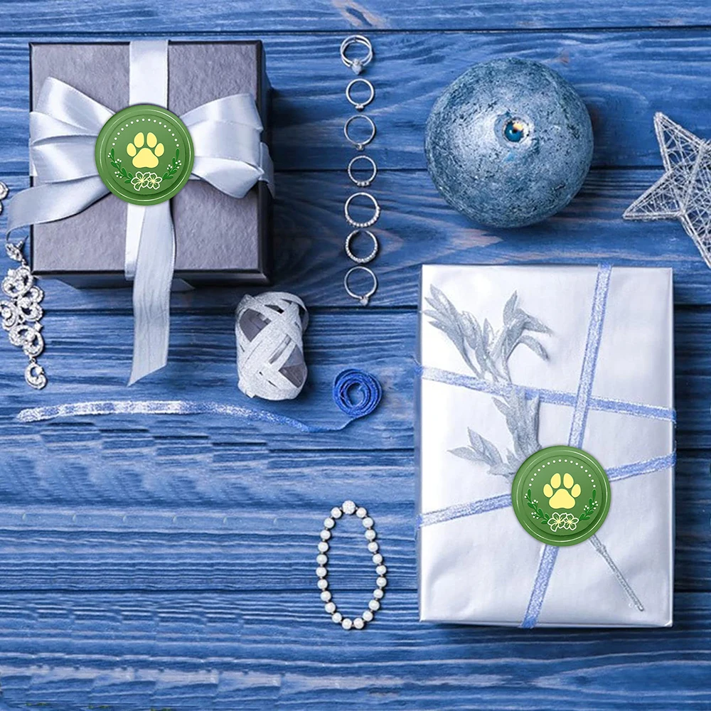 Sun Drinking Mushroom Moon Plants Book Dog Wax Seal Stamp Removable Round Brass Head For Decor Gifts Weddings Envelopes