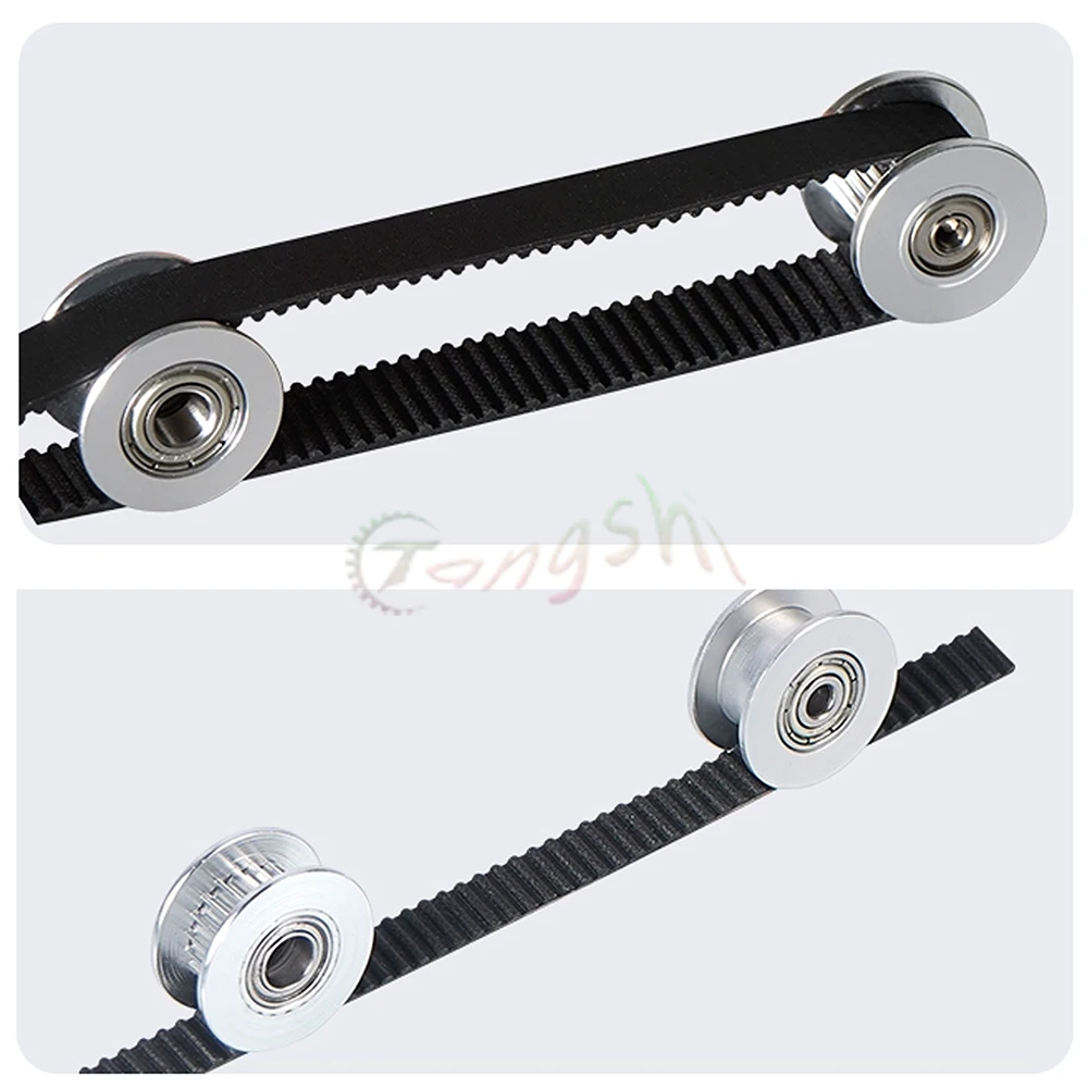 16T 20T 2GT Idler Timing Pulley Bore3/4/5/6mm Width 6/10/15mm GT2 Synchronous Belt 3D Printer CNC Parts Idler Type Pitch 2mm 20T