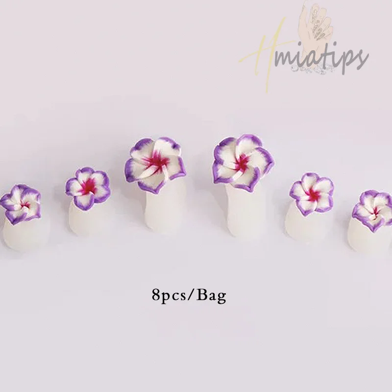 8pcs/Bag Flower Soft Silicone Toe Separator Foot Finger Divider  Separator Flexible Finger Toe Spacer Separation Tool