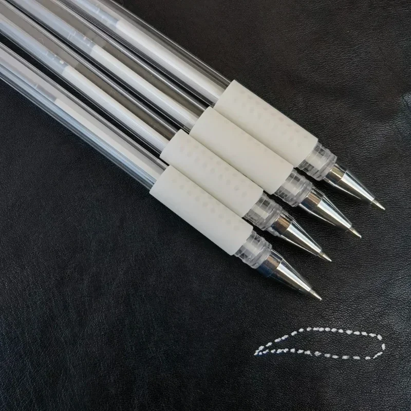 50pc Microblading Supplies Tattoo Marker Pen Permanent Makeup Accessories White Surgical Skin Marker Pen for Eyebrow Scribe Tool