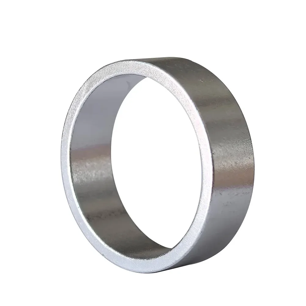 Aluminum Spacer 1-1/8" 28.6mm Bicycle Front Fork Standpipe Headset Stem Alloy Washer 50/100/150mm Height Handlebar Rise-up Adjus