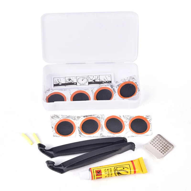 Bike Tool Set for Cyclist Portable Mountain Bike Repair Tools Kit Bicycle Tool Kit for Multi-Purpose Emergency Tire Repair