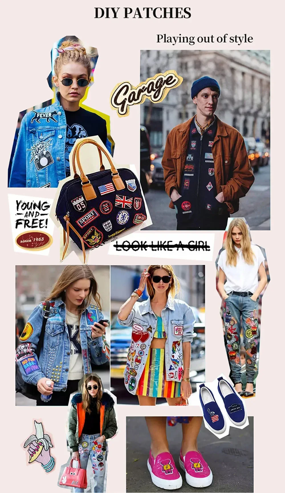 I FIX STUPID Embroidery Patches on Clothes Military Armband Hook and Loop Tactical Morale Badges on Backpack Applique