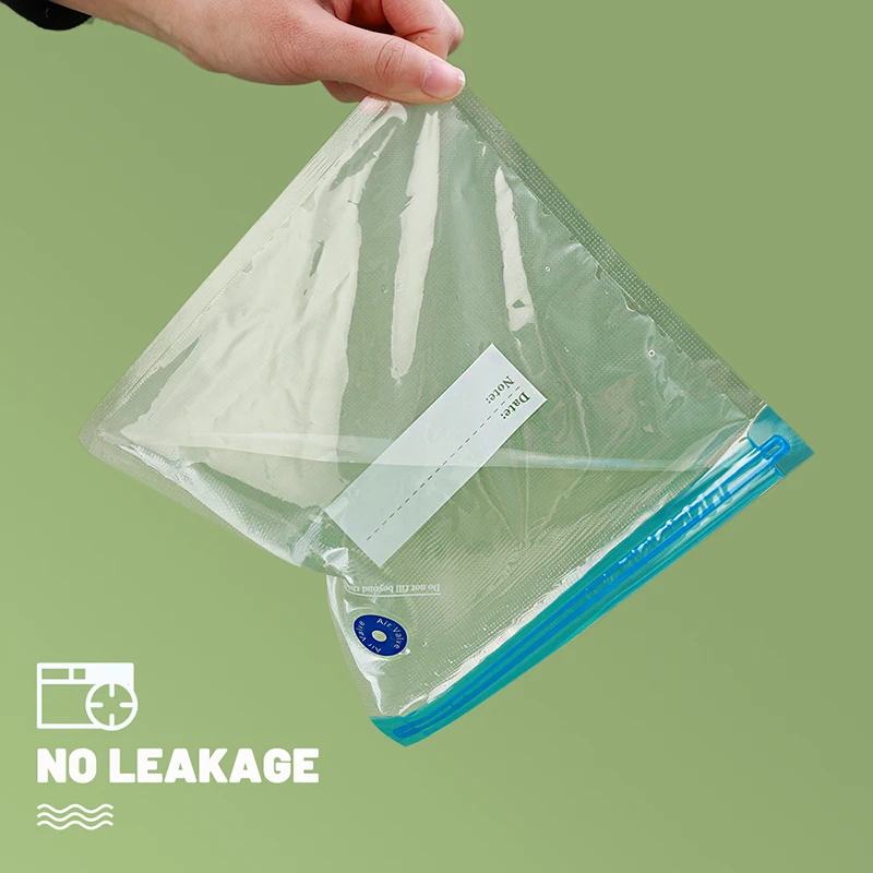 Reusable Vacuum Food Storage Zipper Bags Set Electric Handheld Vacuum Sealer Pump Sous Vide Bag with Hand Pump Bag for Sous Vide