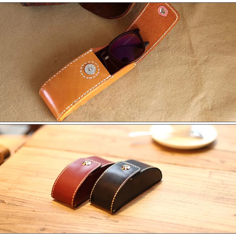 YOMDID Glasses Bag Leather Template Acrylic Mold Sun Glasses Storage Bag Handmade Stencil DIY Handcraft Leather Supplies Durable