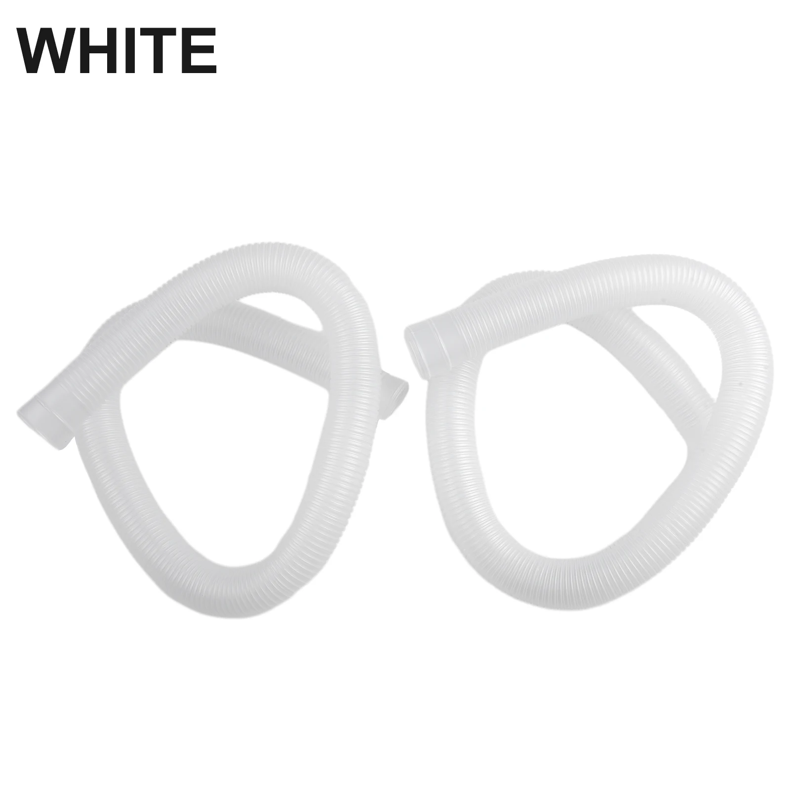 2pcs 1m For Intex 1-1/4 Inch Accessory Hose Above Ground Pool Swimming Pool Pump Blue White Replacement Hose