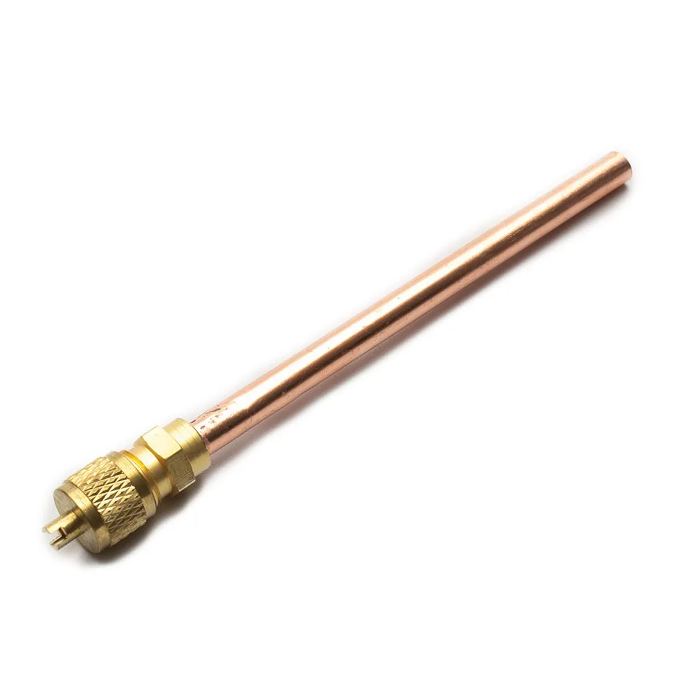 5PCS Air Conditioner Refrigeration Access Valves Copper Tube Filling Part Home DIY Power Tool Part