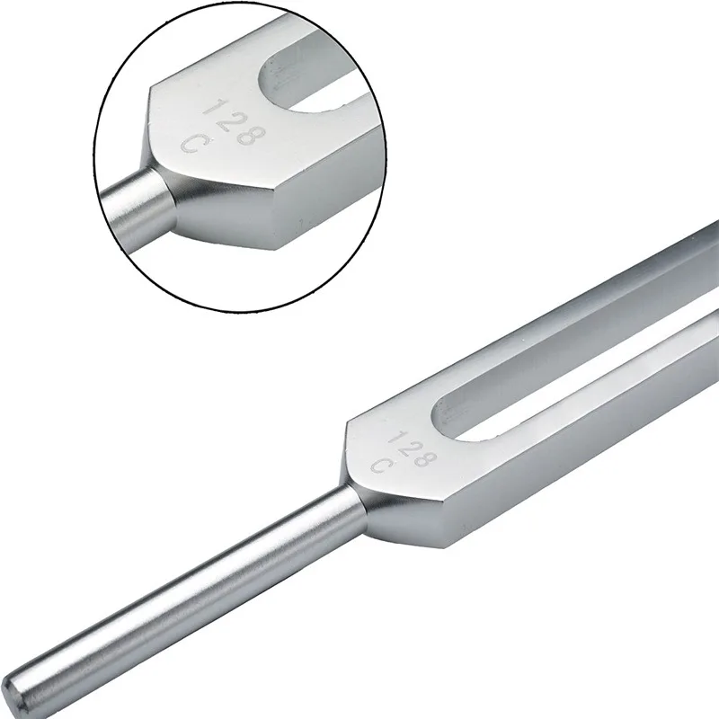 Miwayer 128 Hz Tuning Fork Set Weighted Bio-Acoustic Tuning Fork for Healing Chakra,Sound Therapy,Reliever Stress