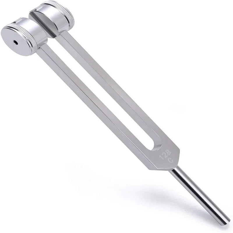Miwayer 128 Hz Tuning Fork Set Weighted Bio-Acoustic Tuning Fork for Healing Chakra,Sound Therapy,Reliever Stress