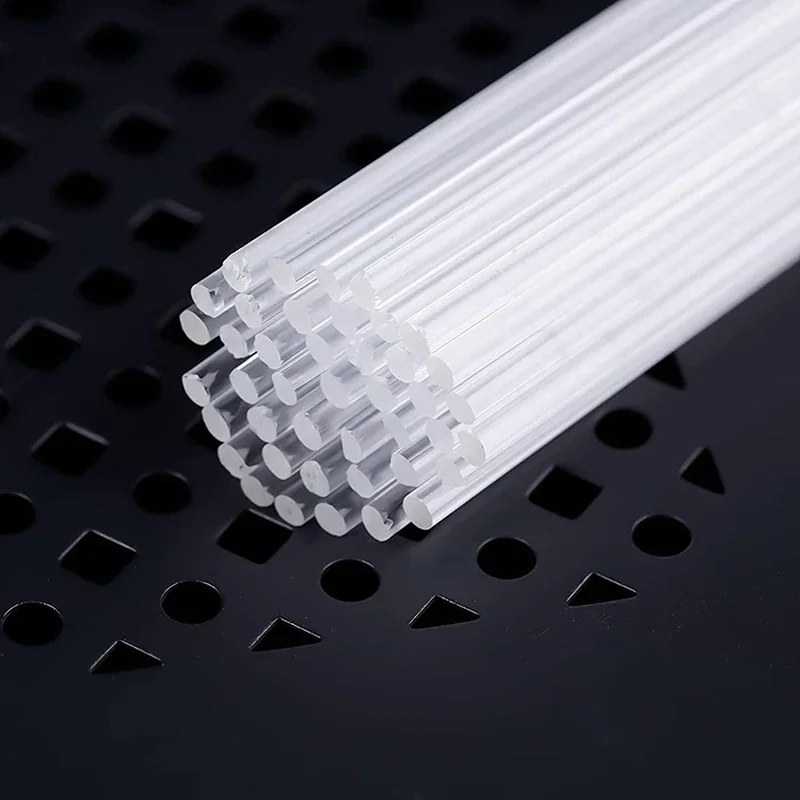 50/100Pcs Chocolate White Acrylic Lollipop Stick Great Reusable Candy Dessert Bakeware Kitchen Dining Bar Home Garden