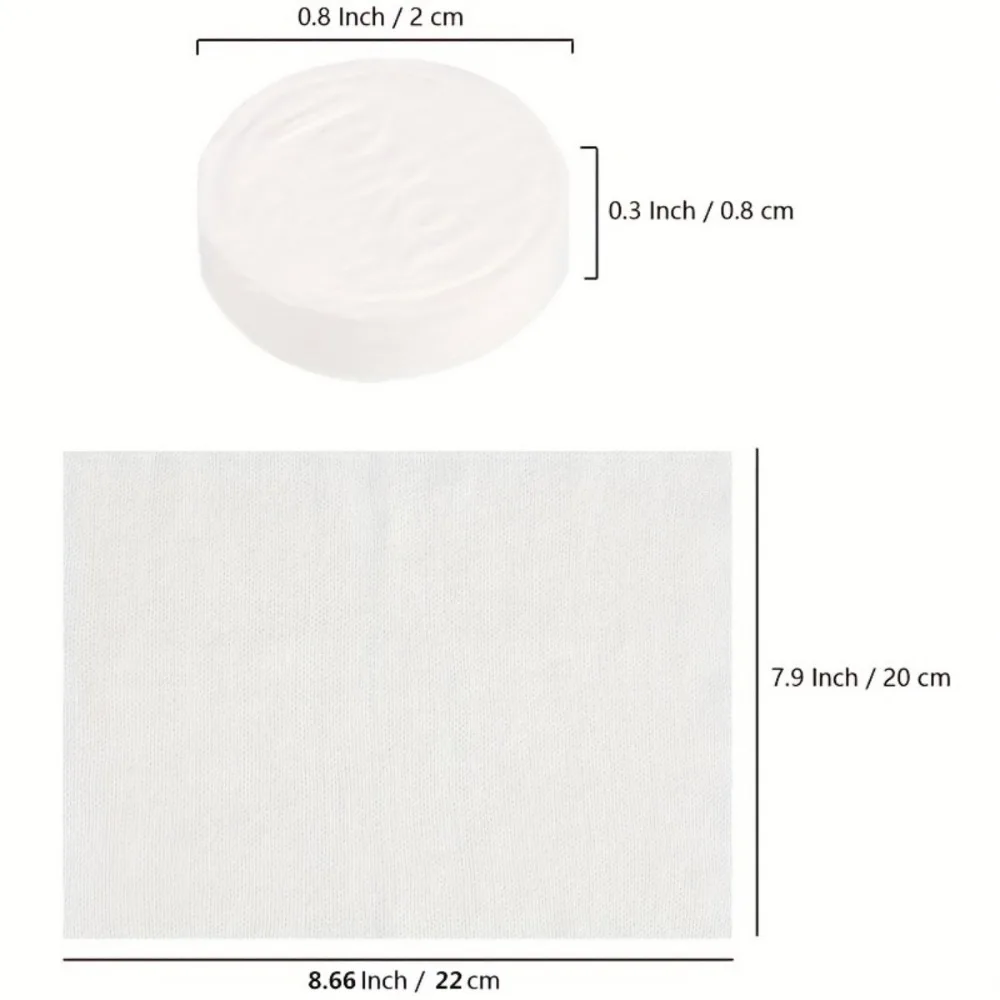 20/50/100PCS Compressed Towel Disposable Portable Soft Absorbent Individually Packaged Suitable For Outdoor Use in Travel Hotels