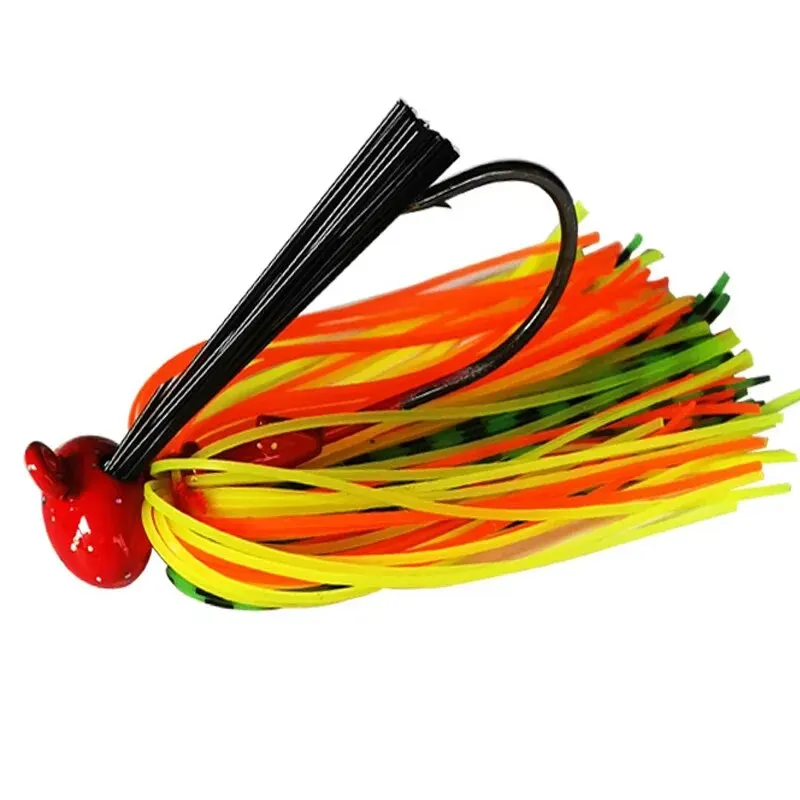 Mycena 12G/16G Football Jig Spinner Bait Weedless Jig Chatter Bait Fishing Lure Chatterbait Wobbler For Bass Fishing Tackle