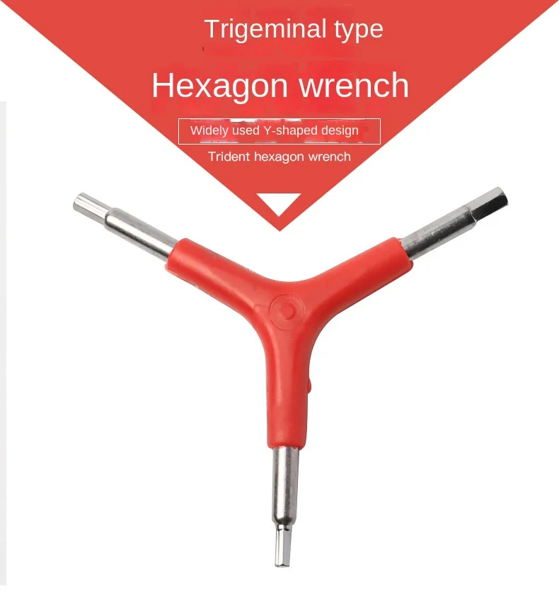 1pc Y Shape Bike Allen Wrench Internal Hexagon Wrenches 4mm 5mm 6mm MTB Road Bicycle Cycling Hex Key Tools