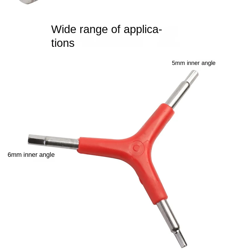 1pc Y Shape Bike Allen Wrench Internal Hexagon Wrenches 4mm 5mm 6mm MTB Road Bicycle Cycling Hex Key Tools