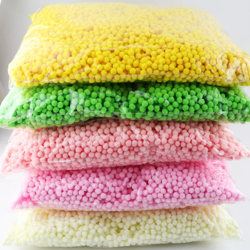 Wholesale Pom Pom Balls 8mm 10mm 15mm 20mm 25mm 30mm Fluffy Soft Pompoms Ball DIY Handmade Toys Decoration Sewing Craft Supplies