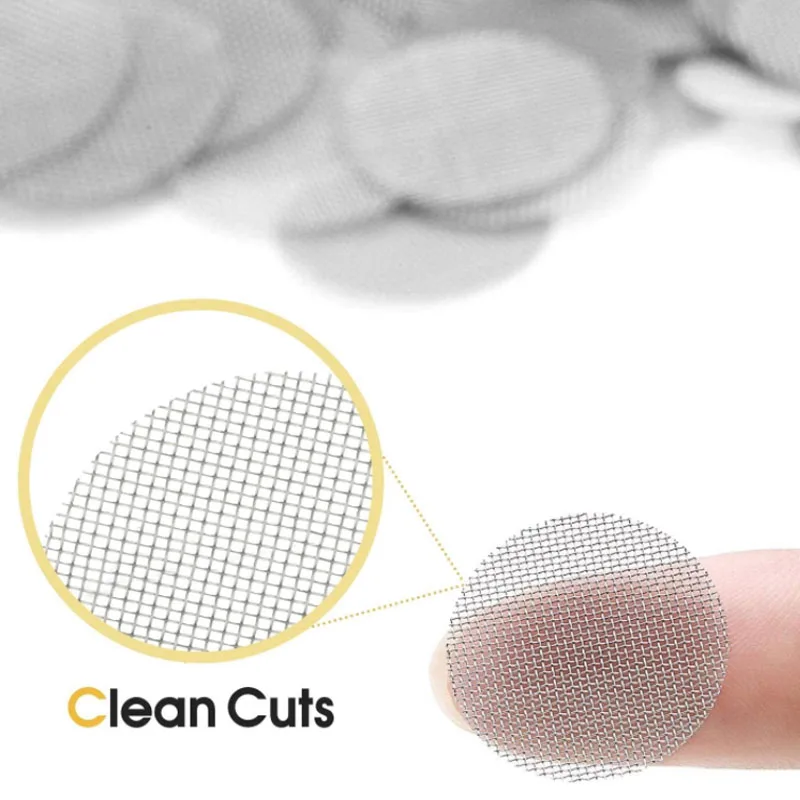 100pcs Pipe Screens, 12.7mm-25mm Filters, 100pcs Premium Stainless Steel Screens and 100pcs Brass Filters