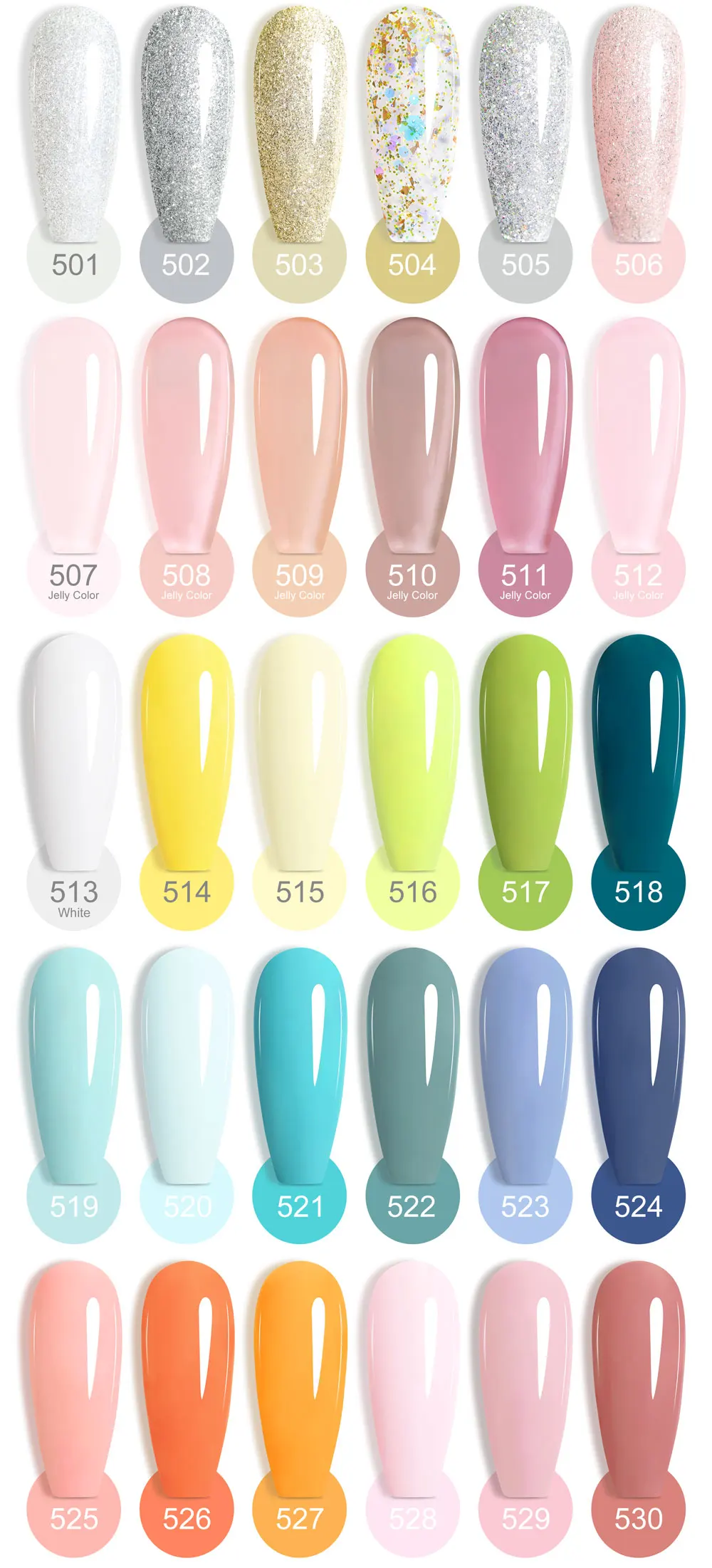 VENALISA 7.5ml Nail Gel Polish VIP5 HEMA Free Semi Permanent Soak off UV LED Nail Gel Varnish Full Coverage Nail Gel Lacquer