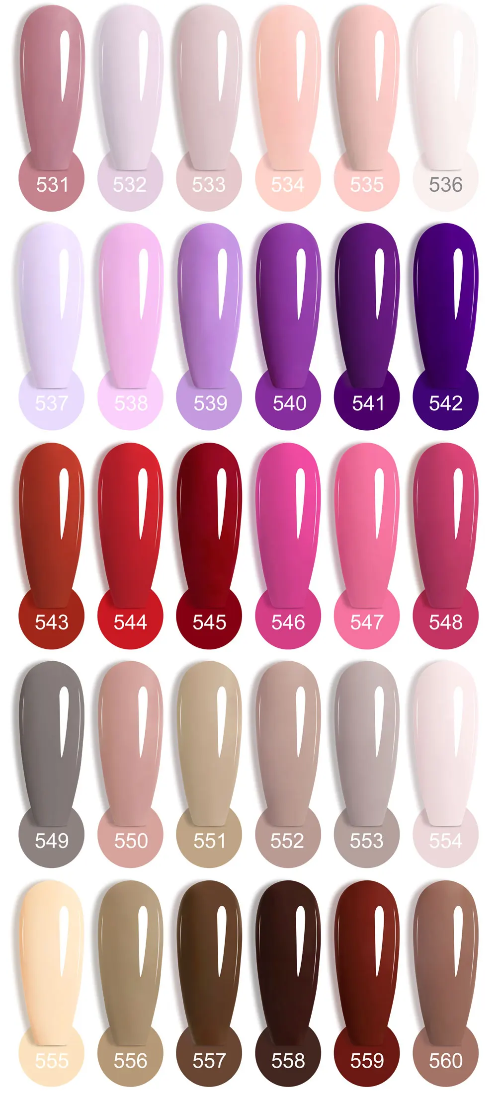 VENALISA 7.5ml Nail Gel Polish VIP5 HEMA Free Semi Permanent Soak off UV LED Nail Gel Varnish Full Coverage Nail Gel Lacquer
