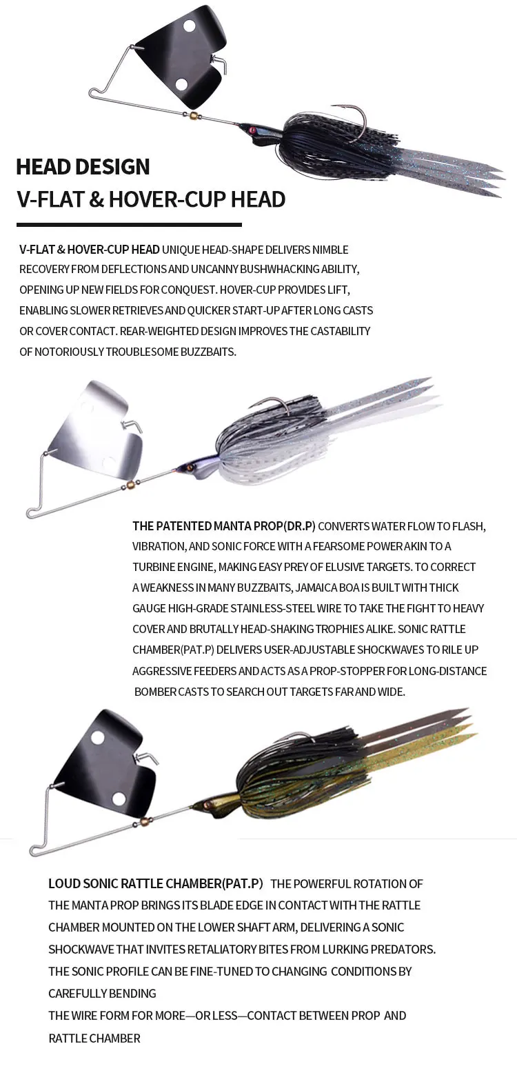 New Style 25.5G Spinnerbait Bladed Swimbait Jig Head Silicone Skirt Carp Fishing Buzz Artificial Bait Metal Spoon Jigging Lure