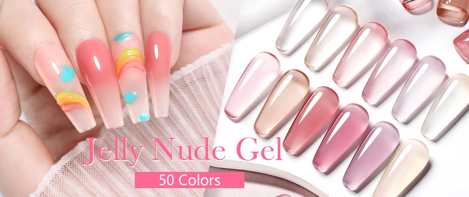 BORN PRETTY Sweet Spring Summer Color Gel Nail Polish 10ml Light Pink Green Yellow Long Lasting Varnis Semi Permanent For Nails