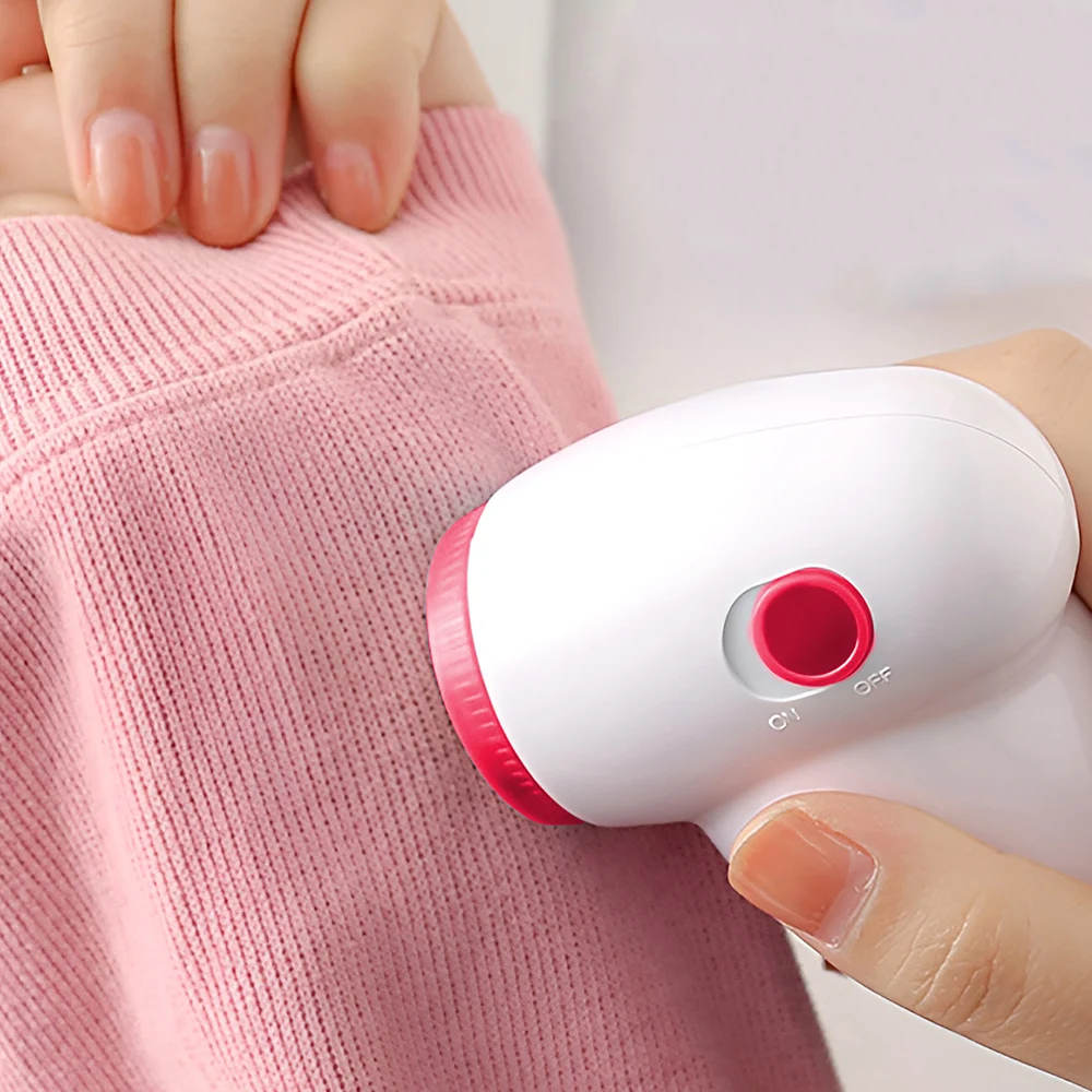 Portable Electric Fabric Sweater Fuzz Pills Shaver Clothing Lint Pills Removers Random Color Clothes Fluff Pellets Cut Machine