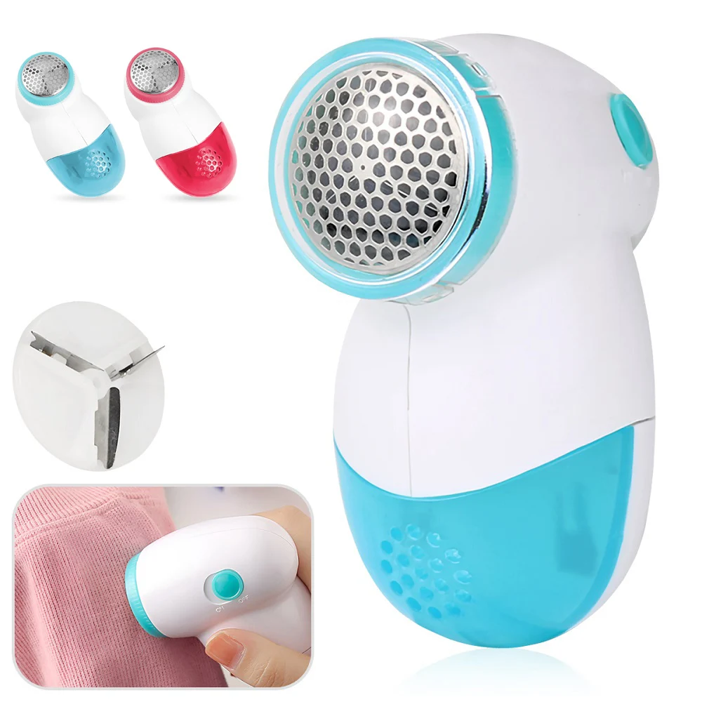Portable Electric Fabric Sweater Fuzz Pills Shaver Clothing Lint Pills Removers Random Color Clothes Fluff Pellets Cut Machine